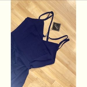 NWT🔥 ZAFUL - Navy Romper - Medium